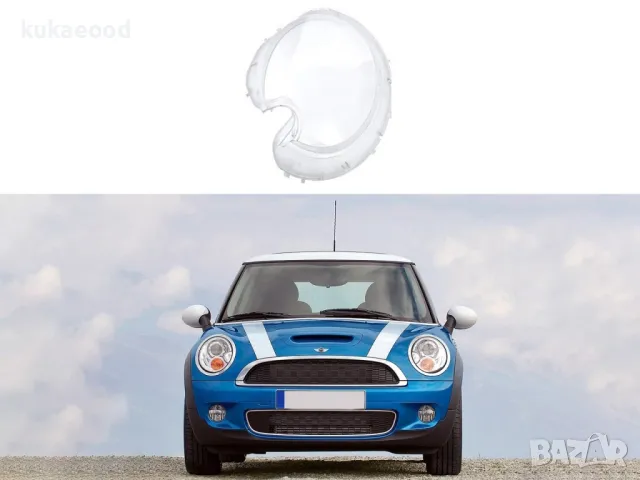 Стъкло за фар на Mini Cooper R56 R57 MK2 - Xenon, снимка 4 - Части - 47543930