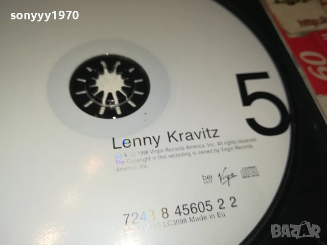 LENNY KRAVITZ CD 1108250947, снимка 13 - CD дискове - 51324226