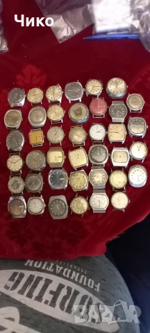 40бр руски механични ръчни мъжки часовници , снимка 15 - Антикварни и старинни предмети - 53713072