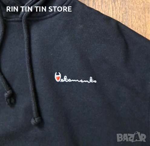 VETEMENTS x CHAMPION x Hoodie, снимка 2 - Суичъри - 52537888