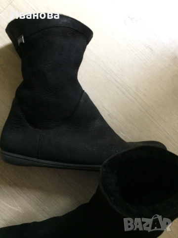 Топли черни ботуши  Camper., снимка 2 - Дамски ботуши - 53578998