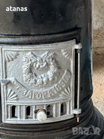 Стара печка за декор, снимка 2 - Антикварни и старинни предмети - 53212114