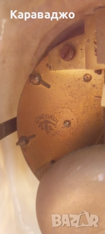 Античен Порцеланов Часовник, снимка 13 - Антикварни и старинни предмети - 51611058