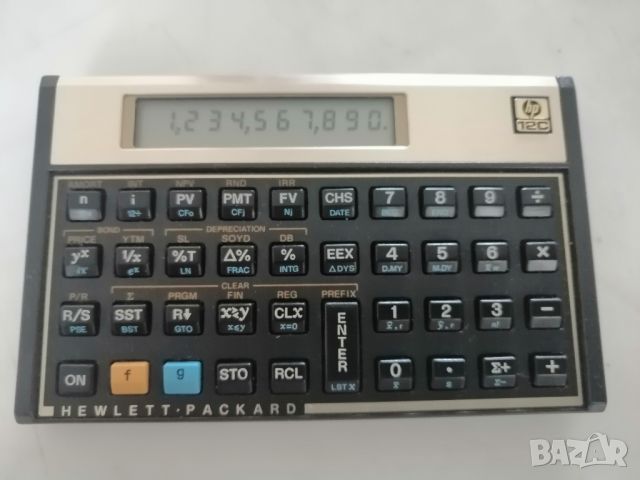 Финансов калкулатор HP 12C, снимка 2 - Друга електроника - 46479170