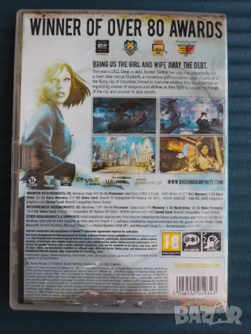 Bioshock infinite - оригинална компютърна игра / PC Game, снимка 2 - Игри за PC - 53785717