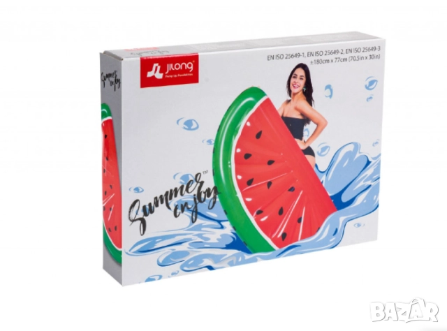 Надуваем матрак с форма на диня, снимка 3 - Други стоки за дома - 52093887