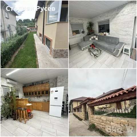 къща с гараж в село Калипетрово - цена 470 000лв - двор 1250кв, застроено 270кв ,2 етажа по 78кв, га, снимка 8 - Къщи - 49801259