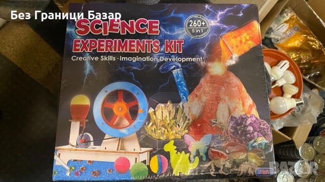 Нов STEM химичен комплект 260+ образователни експеримента за деца , снимка 7 - Образователни игри - 46435992