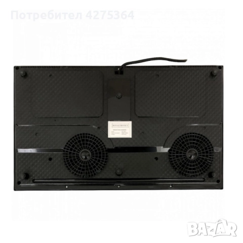 Двоен индукционен котлон Royalty Line RL-DIP4000.2 - 1400W+2000W, 80°C- 270°C, Кристална плоча, Тайм, снимка 3 - Котлони - 51726267