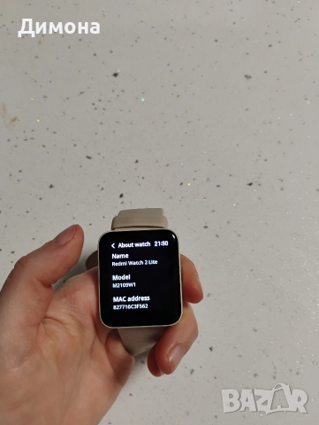 Продавам Смарт часовник Xiomi Mi Watch Lite/Redmi Watch, снимка 8 - Дамски - 52683227