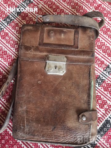 Стара командирска офицерска чанта , снимка 2 - Антикварни и старинни предмети - 45781756