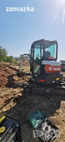 Услуги с Бобкат Багр 3.5т самосвал с кран 