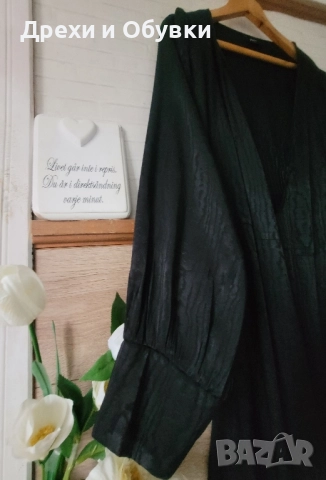 Дълга черна рокля прегърни ме ZIZZI , снимка 2 - Рокли - 51752635