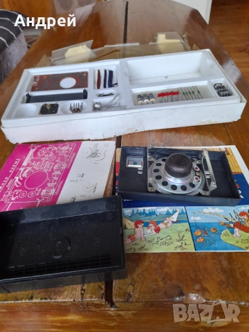 Стар комплект за конструиране радио,радиоприемник Юност КП 101, снимка 5 - Антикварни и старинни предмети - 53075718