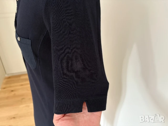 Тъмносиня рокля Uno Due, размер М, снимка 6 - Рокли - 51096562