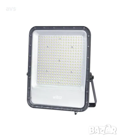 LED прожектор 300W 6000K VITO сив, снимка 1 - Соларни лампи - 48450712