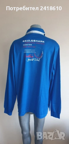 Paul & Shark International Ocean Team Italy Cotton Mens Size XL / 2XL НОВО! ОРИГИНАЛ! Мъжка Блуза., снимка 2 - Блузи - 54142317