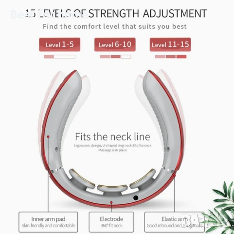 Многофункционален интелигентен масажор за рамене и шия, физиотерапевтичен 