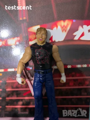 Екшън фигура WWE Jon Moxley Dean Ambrose Дийн Амброуз Basic играчка WWE AEW, снимка 5 - Фигурки - 48236355