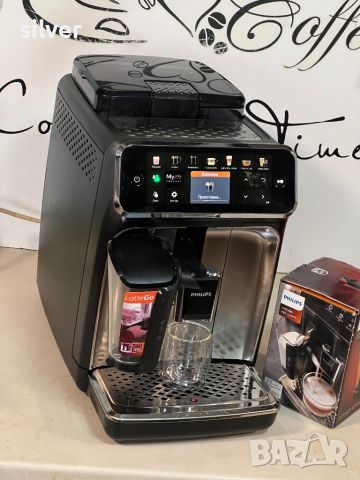 Кафемашина кафе автомат Philips 5447 Latte go с гаранция, снимка 4 - Кафемашини - 45664445