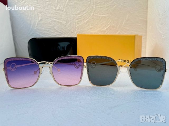 -30 % разпродажба Fendi дамски слънчеви очила квадратни, снимка 10 - Слънчеви и диоптрични очила - 45256022