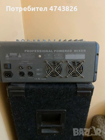 Професионален миксер AntX PMA-860D – 8 канала, снимка 2 - Ресийвъри, усилватели, смесителни пултове - 53565670