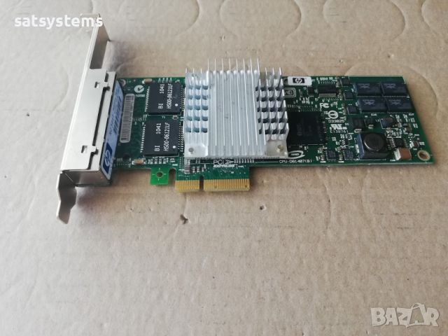  HP NC364T Quad Port Server Adapter PCI-E, снимка 5 - Мрежови адаптери - 46811520