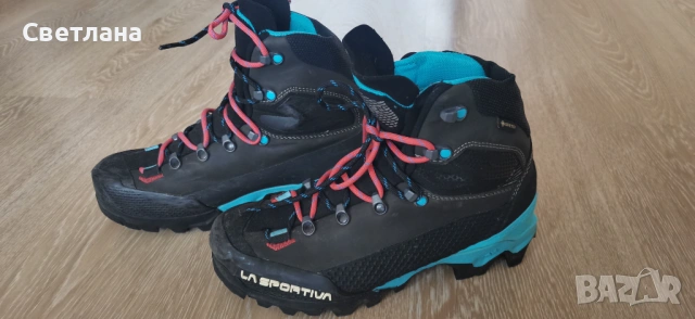 Дамски Трисезонни Туристически Обувки La Sportiva Aequilibrium Lt Woman Gtx Gore-Tex 21Z, снимка 7 - Зимни спортове - 54284202