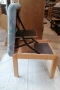 Дървена табуретка - стълба е многофункционална мебел която съчетава стол и стълба в едно. , снимка 4