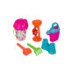 Раница с пясъчни фигурки,кофичка на сладоледи, 6 части, снимка 1 - Надуваеми играчки - 44956945