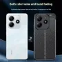 Xiaomi Redmi Note 14 5G Удароустойчив Litchi Skin Калъф и Протектор, снимка 3