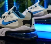 NIKE AIR MAX 270 REACT Цвят-Бяло и Синьо мъжки маратонки , снимка 2