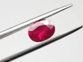 Изключителен естествен рубин от Мианмар 1,52 карата! Сертификат!, снимка 4