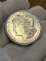 1 долар 1921 г, САЩ / Morgan Dollar - сребърна монета, снимка 3