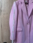 Розово дамско палто с вълна, снимка 2