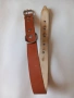 Натурален кожен нашийник (Керемида) – ширина 3 см / дължина 60 см, снимка 3