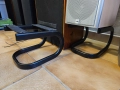Черни метални стоики за тонколони. Комплекта за 120лв. В отлично състояние. Стават както за малки, т, снимка 1