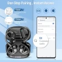 Нови Open Ear спортни слушалки Bluetooth 5.4, 32H, IPX7, HiFi, ENC Кутия за зареждане, снимка 7