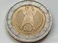 Монета 2 Евро 2023 Германия(Фабричен Дефект)!, снимка 2