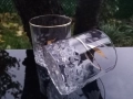 Сервиз за уиски масивно стъкло, снимка 6