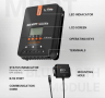 Litime 30 Amp 12V/24V DC вход Bluetooth MPPT контролер за слънчево зареждане, снимка 2