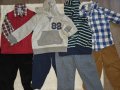 Лот от 4 Броя Комплекти за Момче от 18-24м, снимка 1