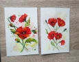 Макове картини  Акварели , снимка 1