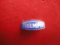 Мотоциклетна значка знак Triumph с емайл , снимка 3
