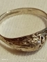 Старинен ажурен сребърен пръстен АРТ БИЖУ майсторска изработка 52450, снимка 8