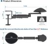 Bontec Универсален регулируем подлакътник със скоба за бюро въртящ се 360 градуса НОВ, снимка 3