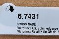 НОВ Нож Victorinox Swiss назъбено острие Викторинокс 6.7431 Швейцарско ножче, снимка 7