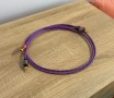 Sonic Link Ultra Violet (Black Rhodium) RCA / Аудио кабели, снимка 5
