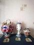 Керамични, порцеланови вази, свещник ръчна изработка. , снимка 11