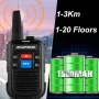 Комплект от 2 броя мини радиостанции UHF Baofeng С50 с UHF честоти, снимка 5